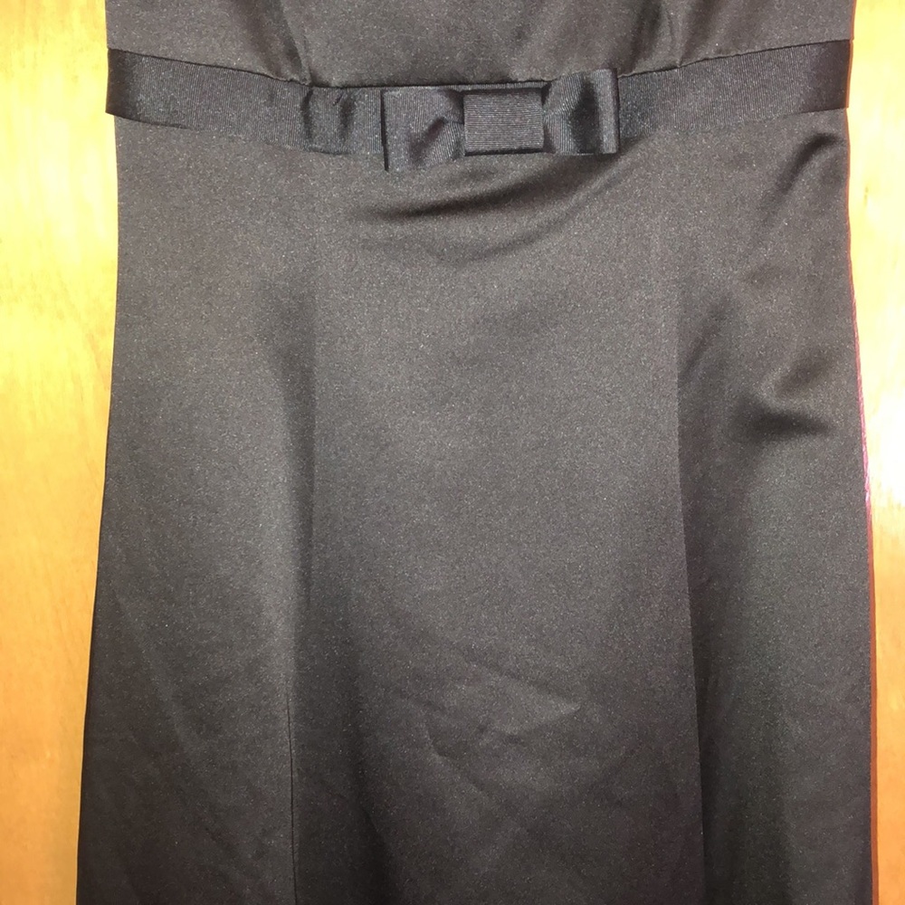 David’s Bridal Bridesmaid Black Dress and Jacket - Picture 3 of 11